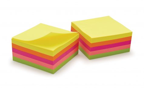 Repositionable Note Pads, Neon