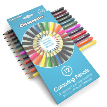 Assorted Colouring Pencils, Pack of 12