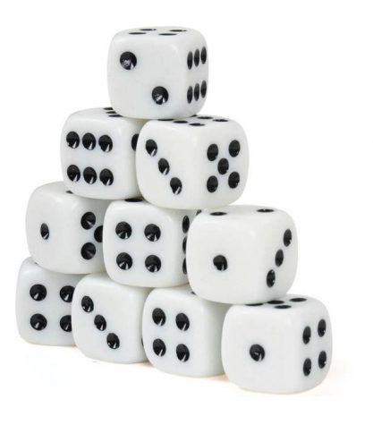 16mm Dice, Spotted