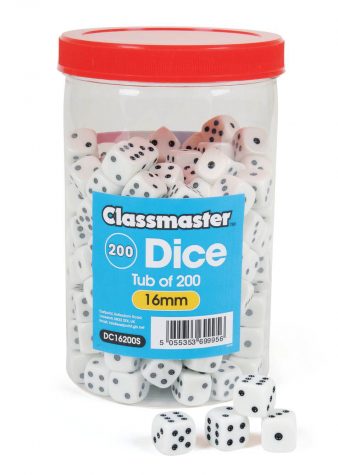 16mm Dice, Spotted
