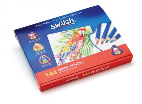 KOMFIGRIP Giant Colouring Pencils
