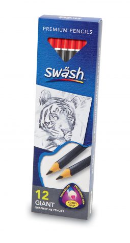 KOMFIGRIP Giant HB Graphite Pencils