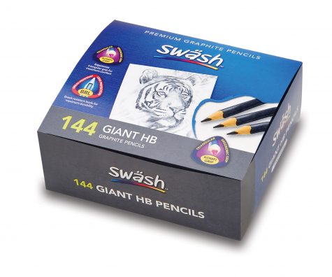 KOMFIGRIP Giant HB Graphite Pencils