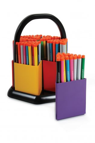 KOMFIGRIP Broad Tip Colouring Pens