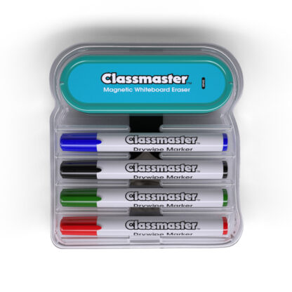 Magnetic Whiteboard Organiser with Pens and Eraser