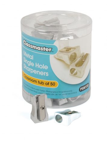 Single-Hole Metal Pencil Sharpeners