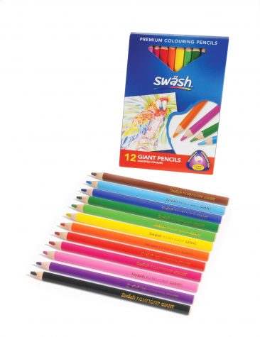 KOMFIGRIP Giant Colouring Pencils