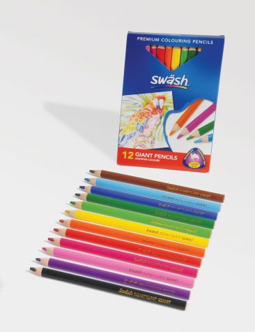 KOMFIGRIP Giant Colouring Pencils