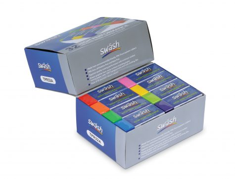 Coloured Plastic Erasers