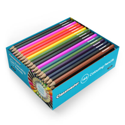 Classpack of Assorted Colouring Pencils - Packs of 144, 288, 500