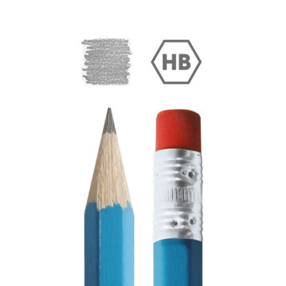 HB Graphite Pencils with Eraser Tips - Packs of 12, 144 - Image 4