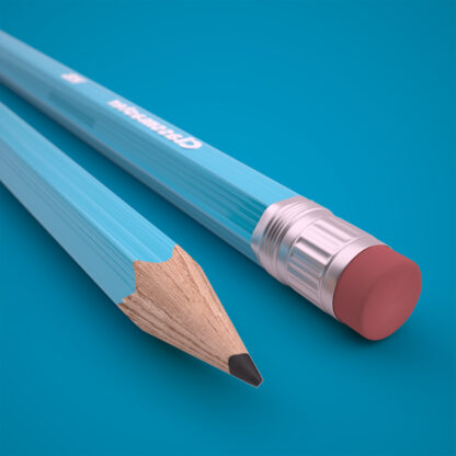 HB Graphite Pencils with Eraser Tips - Packs of 12, 144 - Image 3