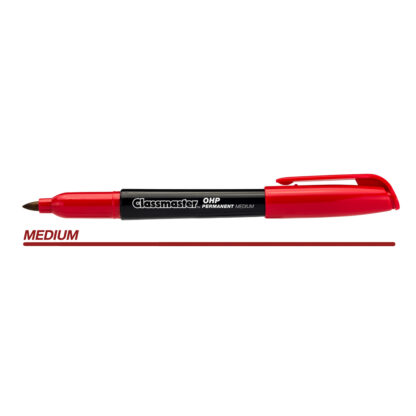 Permanent OHP Pens, Assorted Colours, Pack of 6 - Image 6