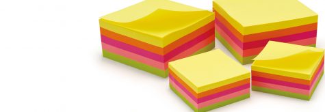 sticky notes