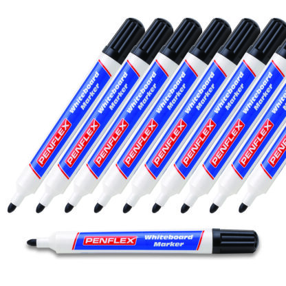 Bullet Tip Whiteboard Markers, Pack of 10