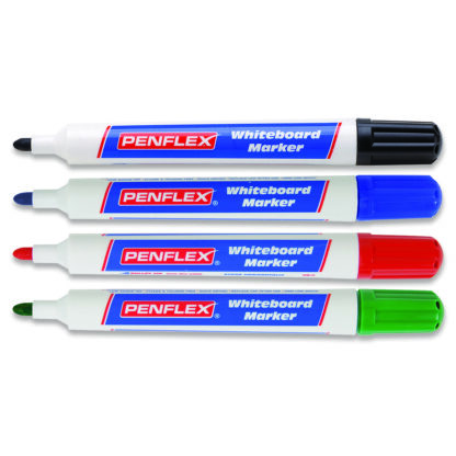 Bullet Tip Whiteboard Markers, Classbox of 50 - Image 3