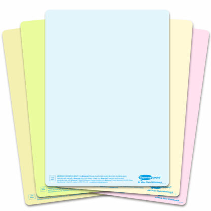A4 Plain Tinted Drywipe Boards