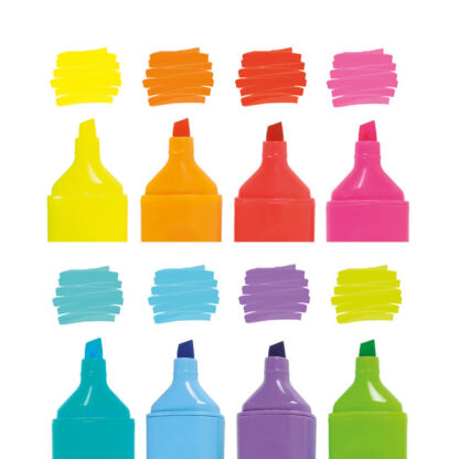 Single Colour Premium Highlighters, Pack of 48