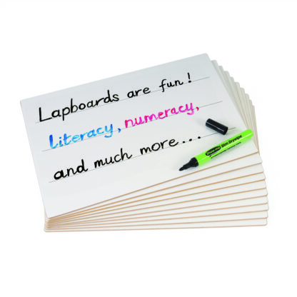 A4 Lined Rigid Drywipe Lapboards