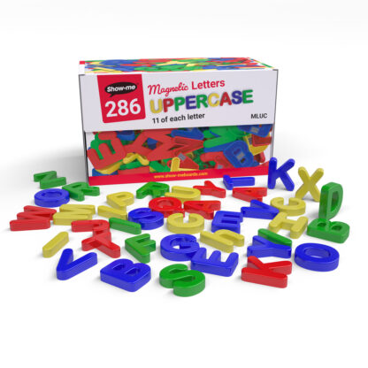Tub of 286 Magnetic Uppercase Letters