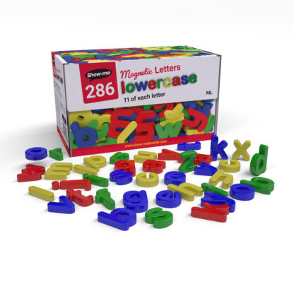 Tub of 286 Magnetic Lowercase Letters