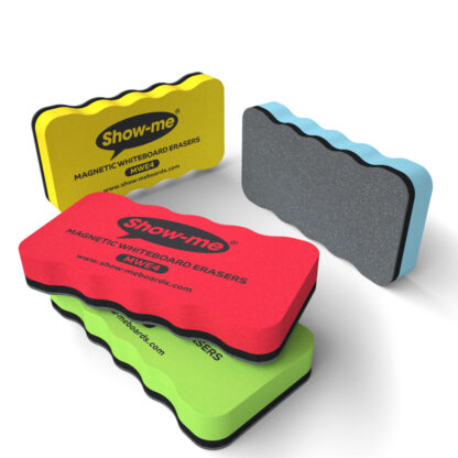 Magnetic Whiteboard Erasers, Assorted Colours - Image 2