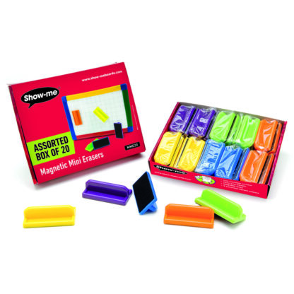 Magnetic Mini Erasers, Pack of 20