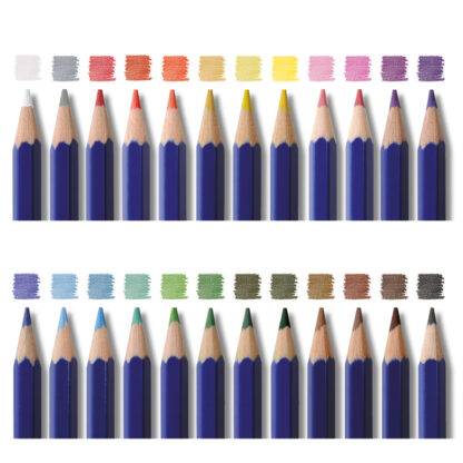 Premium Assorted Colouring Pencils, Pack of 24 - Image 2