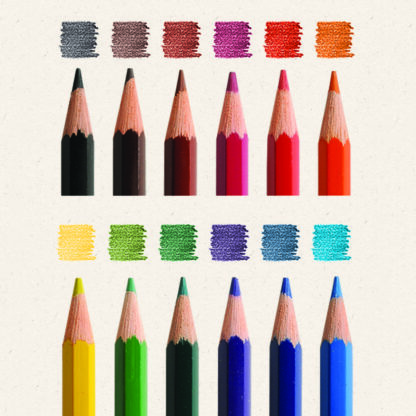 Treesaver Recycled Colouring Pencils, Pack of 12 - Image 4