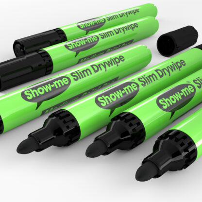Black Drywipe Pens, Medium Tip - Image 3