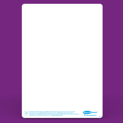 A4 Plain Drywipe Boards - Image 2