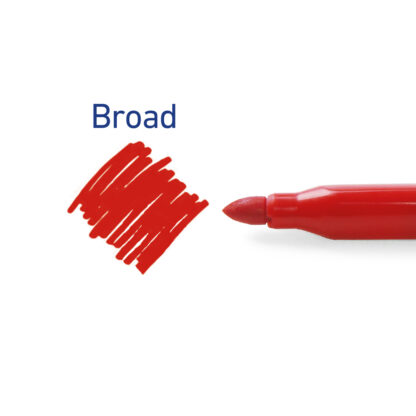 Assorted KOMFIGRIP Broad Tip Colouring Pens, Pack of 12 - Image 3