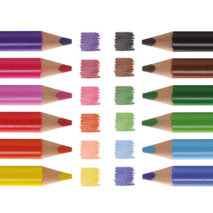 Assorted KOMFIGRIP GIANT Colouring Pencils, Pack of 144 - Image 2