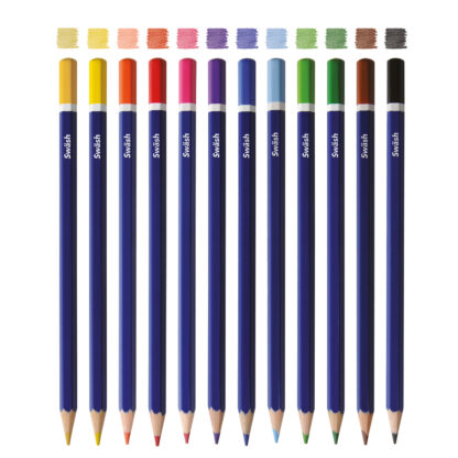 Premium Assorted Colouring Pencils, Pack of 144 - Image 2