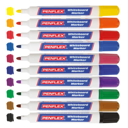 Bullet Tip Whiteboard Markers, Wallets - Image 2