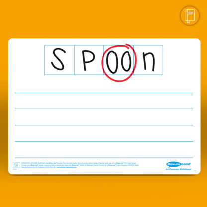 A4 4-Frame Phoneme Drywipe Boards