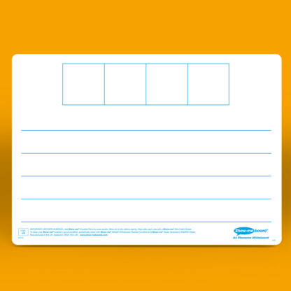 A4 4-Frame Phoneme Drywipe Boards - Image 2