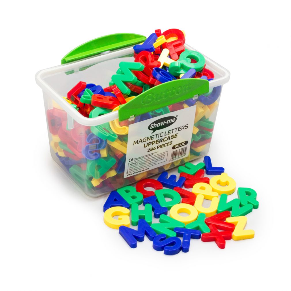 Tub of 286 Uppercase Letters Eastpoint Global Ltd