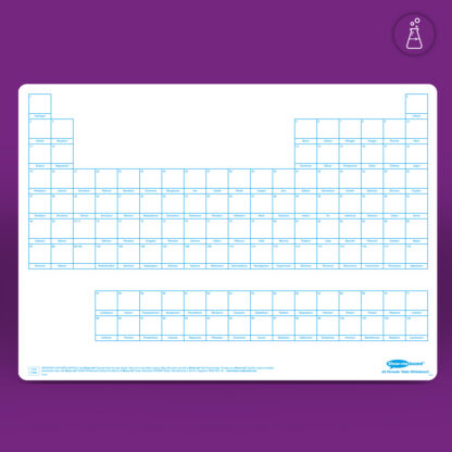 A3 Periodic Table Drywipe Boards, Pack of 5