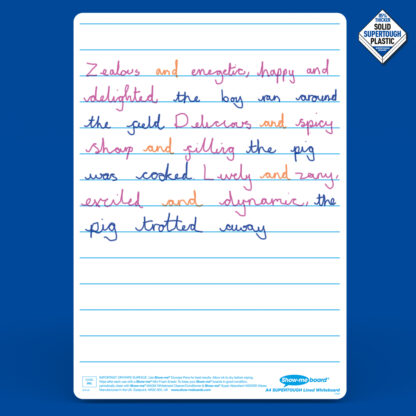 A4 SUPERTOUGH Lined Drywipe Boards - Image 2