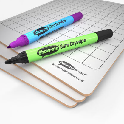 A4 Gridded Rigid Drywipe Lapboards
