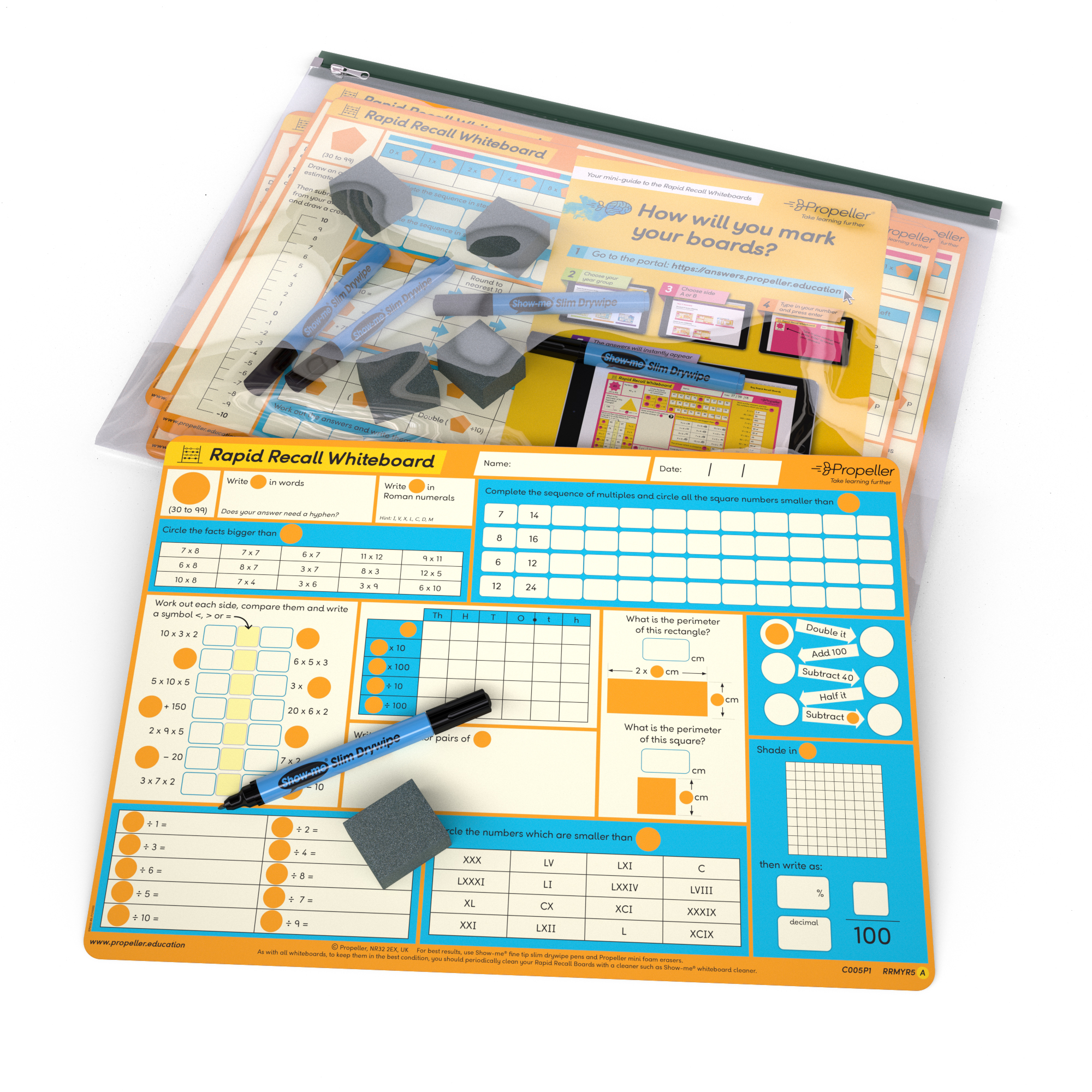 Year 5 Rapid Recall Whiteboards - Image 4