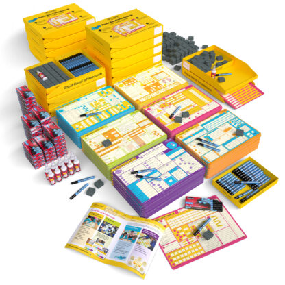 Years 1 - 6 Rapid Recall A3 Whiteboards Mega Monster pack