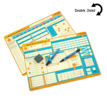Years 3 – 6 Rapid Recall A3 Whiteboards Junior Bulk Pack - Image 4