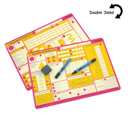 Years 3 – 6 Rapid Recall A3 Whiteboards Junior Bulk Pack - Image 2