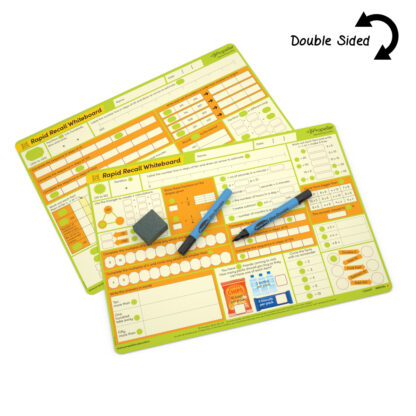 Years 3 – 6 Rapid Recall A3 Whiteboards Junior Bulk Pack - Image 3