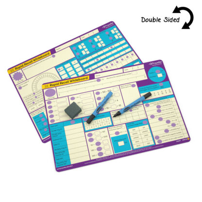 Years 3 – 6 Rapid Recall A3 Whiteboards Junior Bulk Pack - Image 5