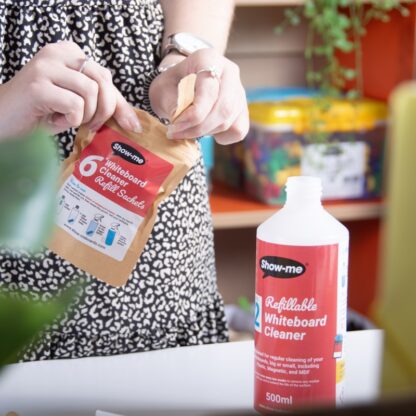 6 Whiteboard Cleaner Refill Sachets - Image 2