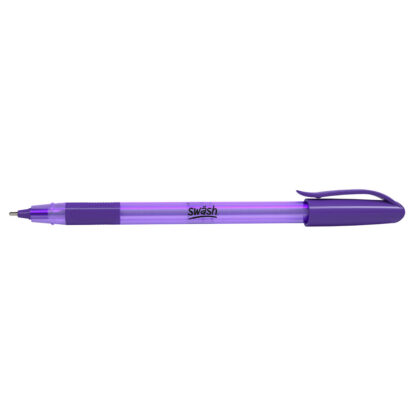 Purple Triangular Ballpoint Pens - Image 2