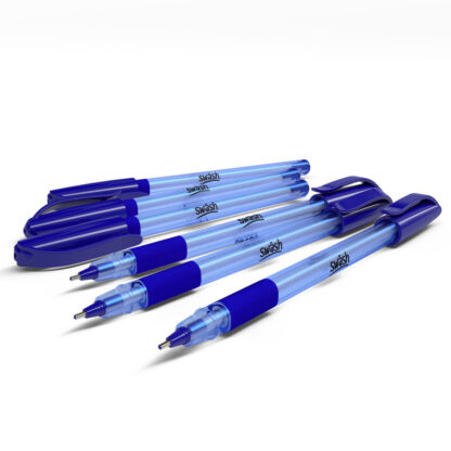 Blue Triangular Ballpoint Pens - Image 3